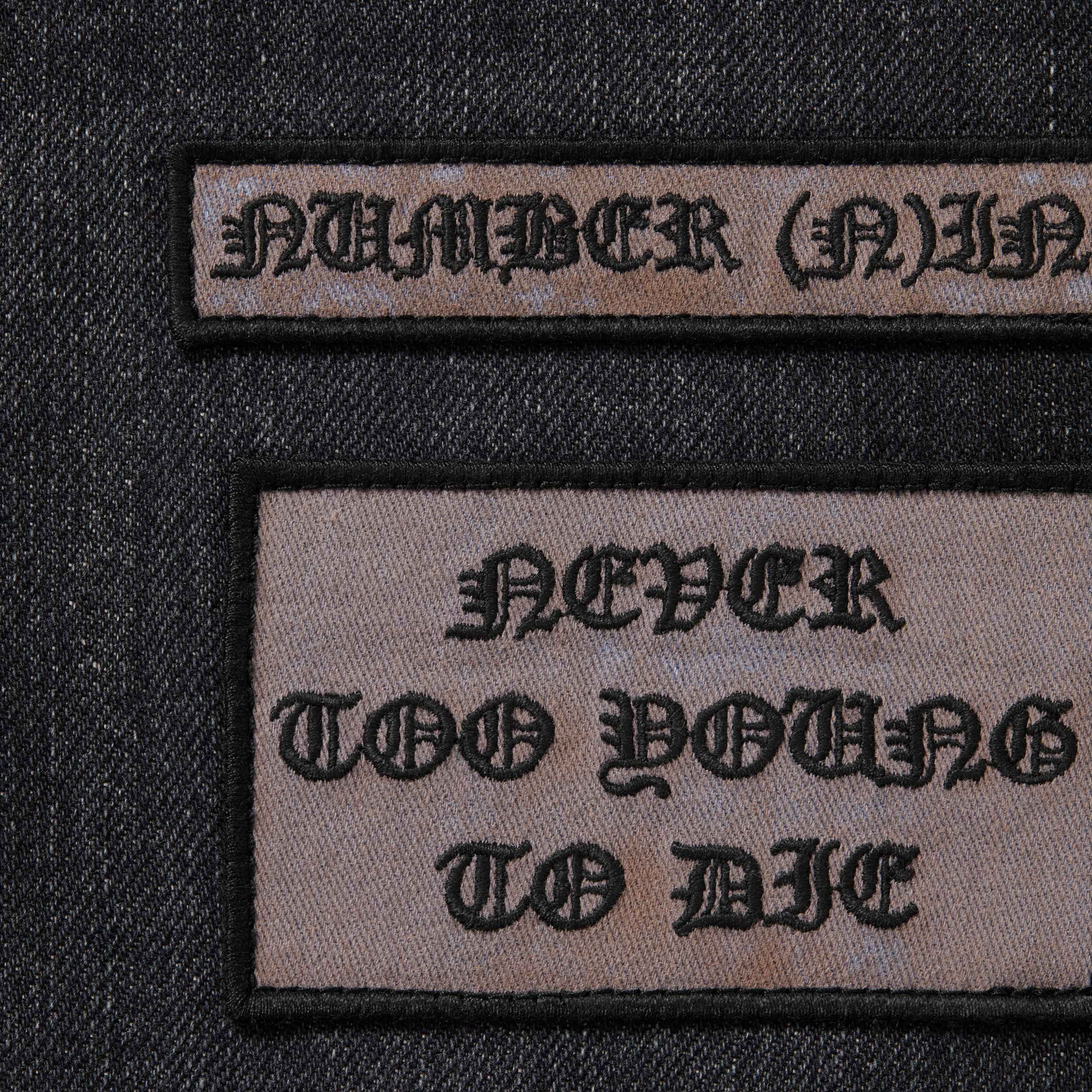 Supreme®/Number (N)ine® Patches Loose Fit Selvedge Jean view 2
